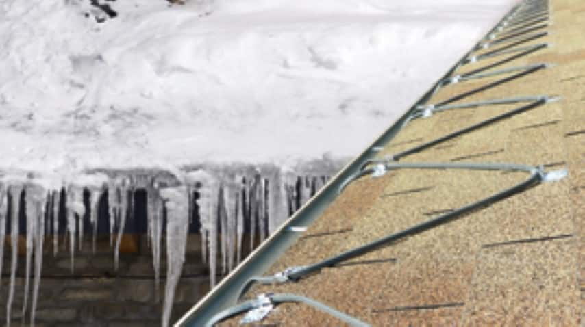 Roof & Gutter Ice Dam Prevention