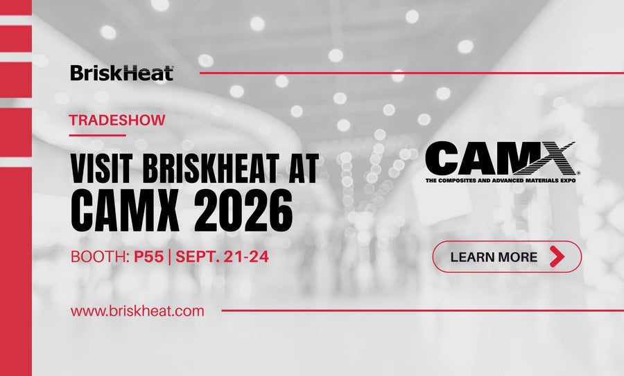 BriskHeat Heads to CAMX 2026