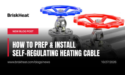 How to Prep & Install Self-Regulating Heating Cable