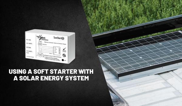 Using A Soft Starter with A Solar Energy System