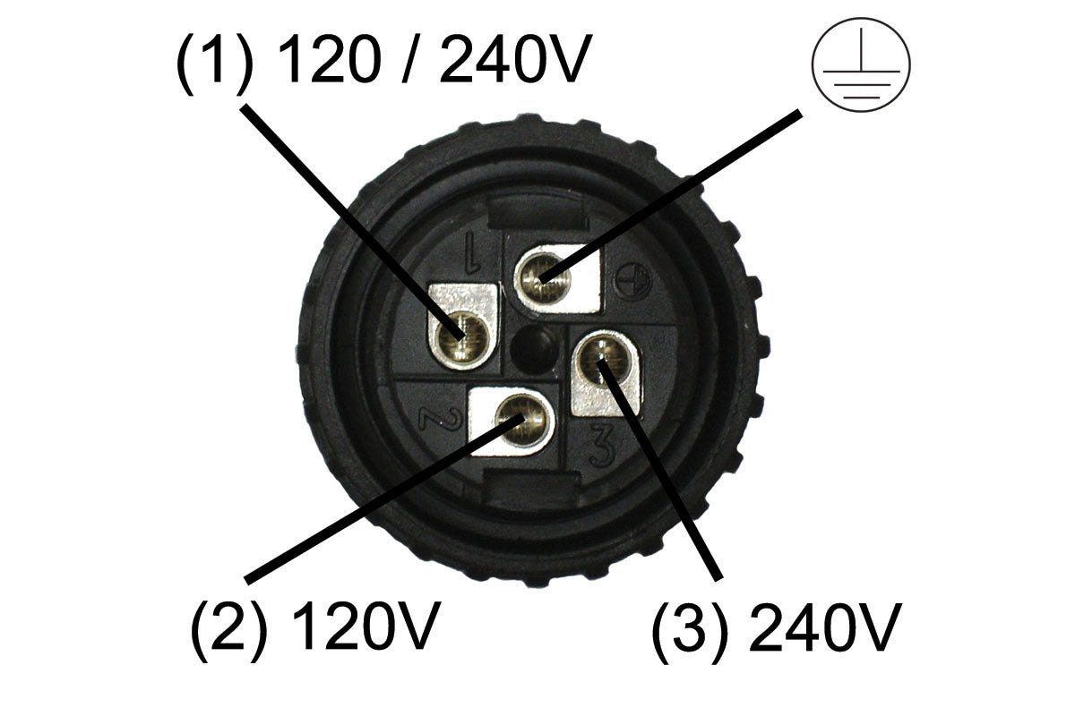 TTD Replacement IP67 4-Pin Plug Assembly