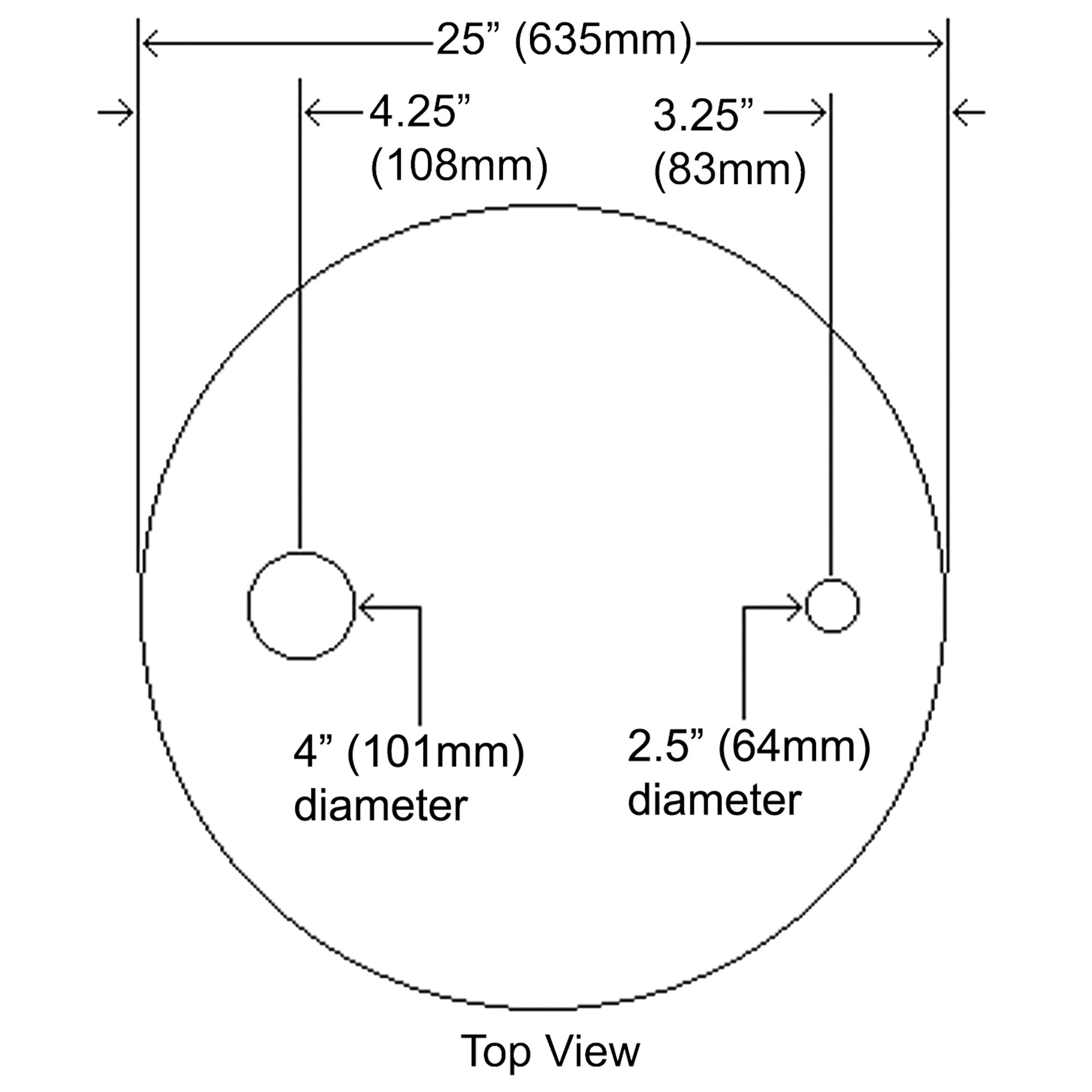 55 Gallon Drum Insulated Top Cover