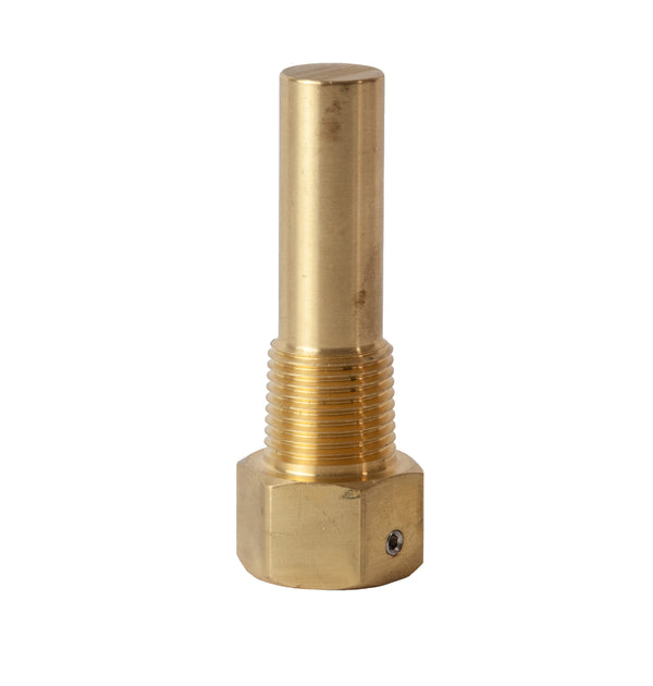 Brass Bulb Well, 1/2 in NPT (TB110N-BW)