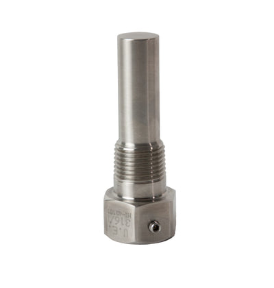 Stainless Steel Bulb Well, 1/2 in NPT (TB110N-BWS)