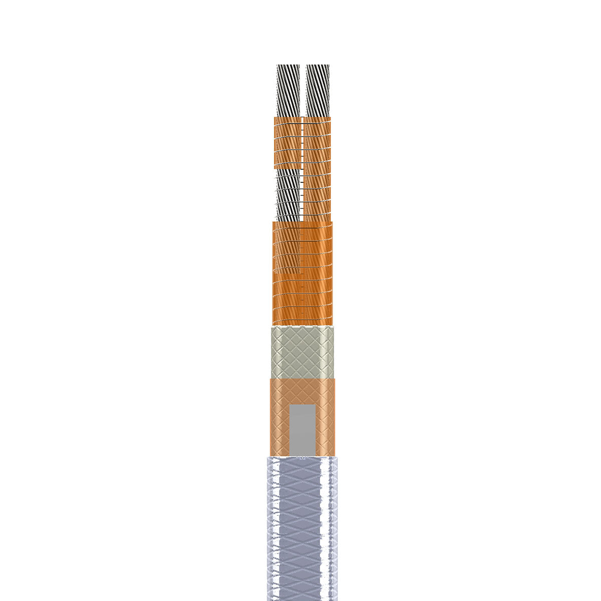 High-Temperature Constant-Wattage Heating Cable (KK)