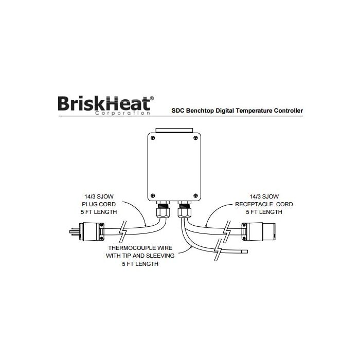 SDC Digital On/Off Benchtop Temperature Controller