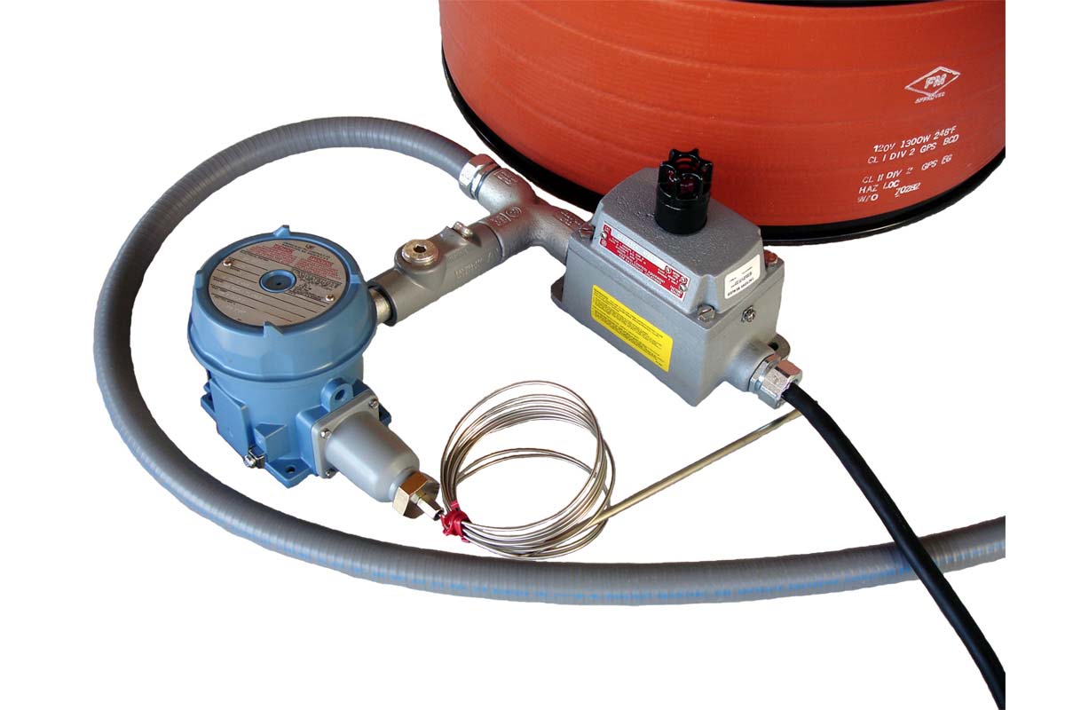 Hazardous-Area Rated Silicone Rubber Drum Heaters (DHCX/DHNX)