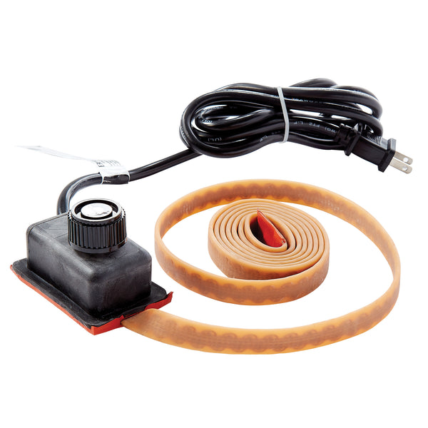 Silicone Rubber Heating Tape with Mid-Temperature Adjustable Control (MSTAT)