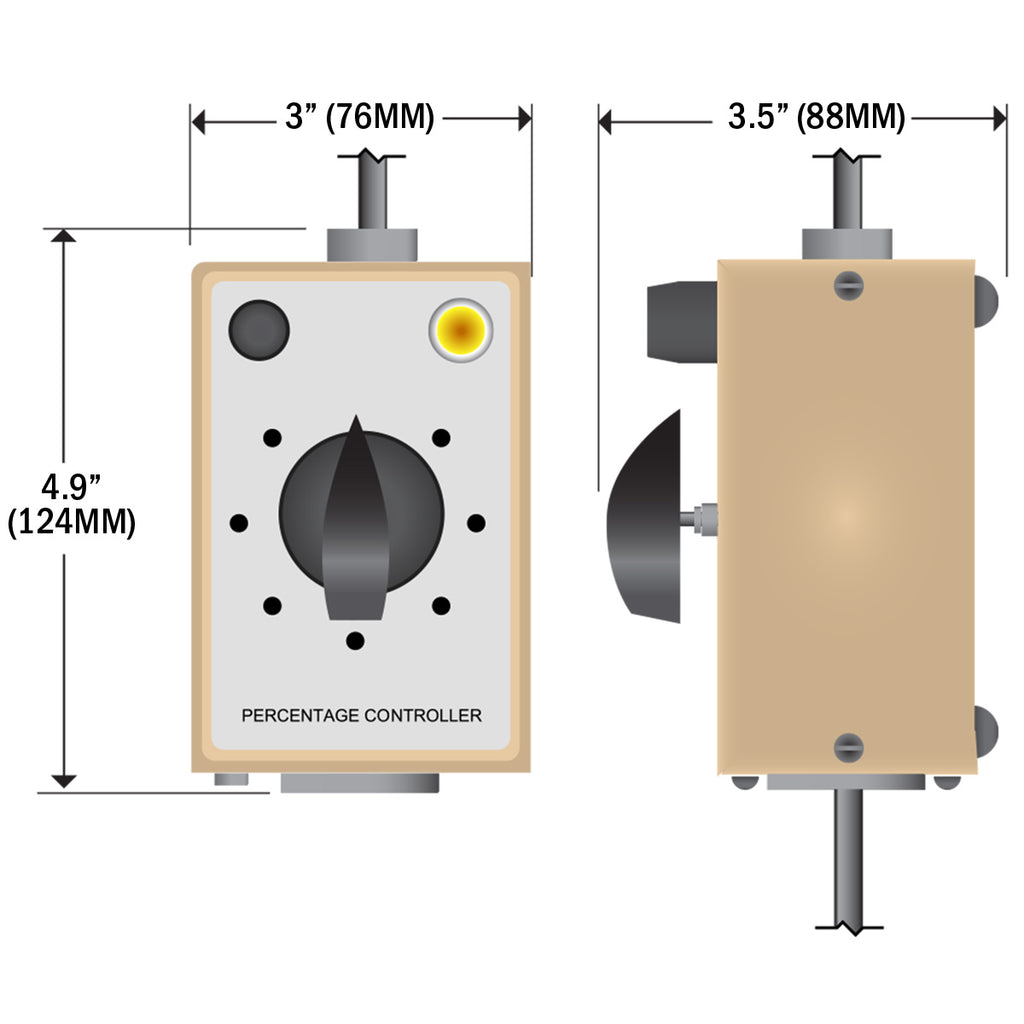 Portable Time-Percentage Dial Controller (TP0)