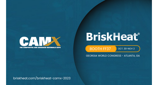 BriskHeat Heading to CAMX 2023