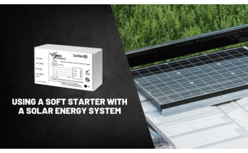 Using A Soft Starter with A Solar Energy System