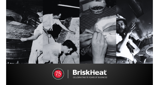 BriskHeat Celebrates 75 Years in the Industrial Heating Industry