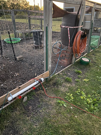 Chicken Coop Watering System