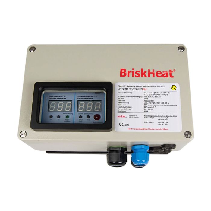 BriskHeat TC4X-2 TC4X Digital Temperature Controller Sensor 120/240V 
