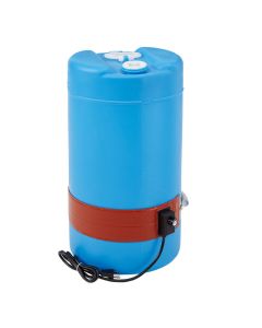 Thick Silicone Rubber 15 Gallon Metal Drum Heater Up to 160F