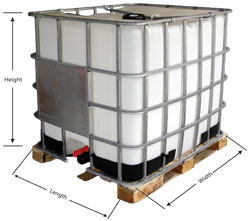 IBC Tote Tank Heaters - Wrap around IBC Heaters - BriskHeat