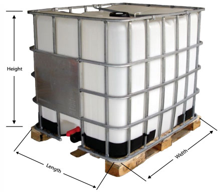 IBC Tote Tank Heaters - How to Measure Your Tote Tank