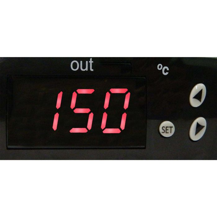 Range: 0 To 600°C Type-J Thermocouple Sensor BriskHeat SDC240JC-A SDC Benchtop Temperature Controller with Digital Display Power Input/Output: 240VAC 